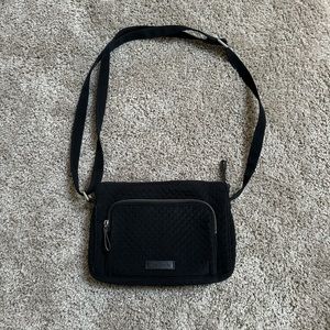 Vera Bradley Women's Cotton Little Hipster Crossbody Purse with RFID Protection